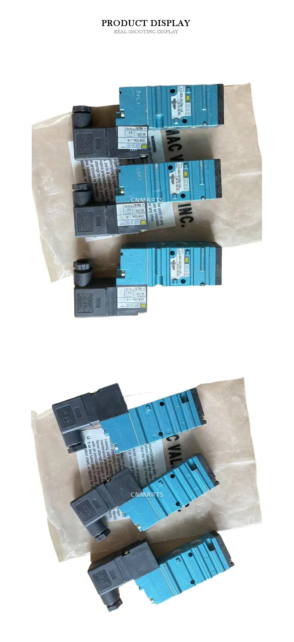 MAC 411A-BOA-DM-DDAJ-1JB Pneumatic Solenoid Valve Description