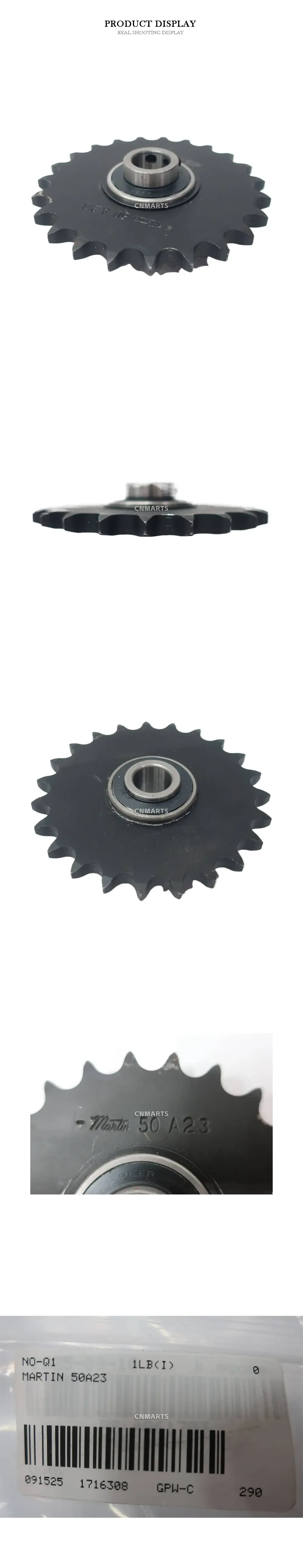 Martin 50A23 Roller Chain Sprocket with Bearing Description