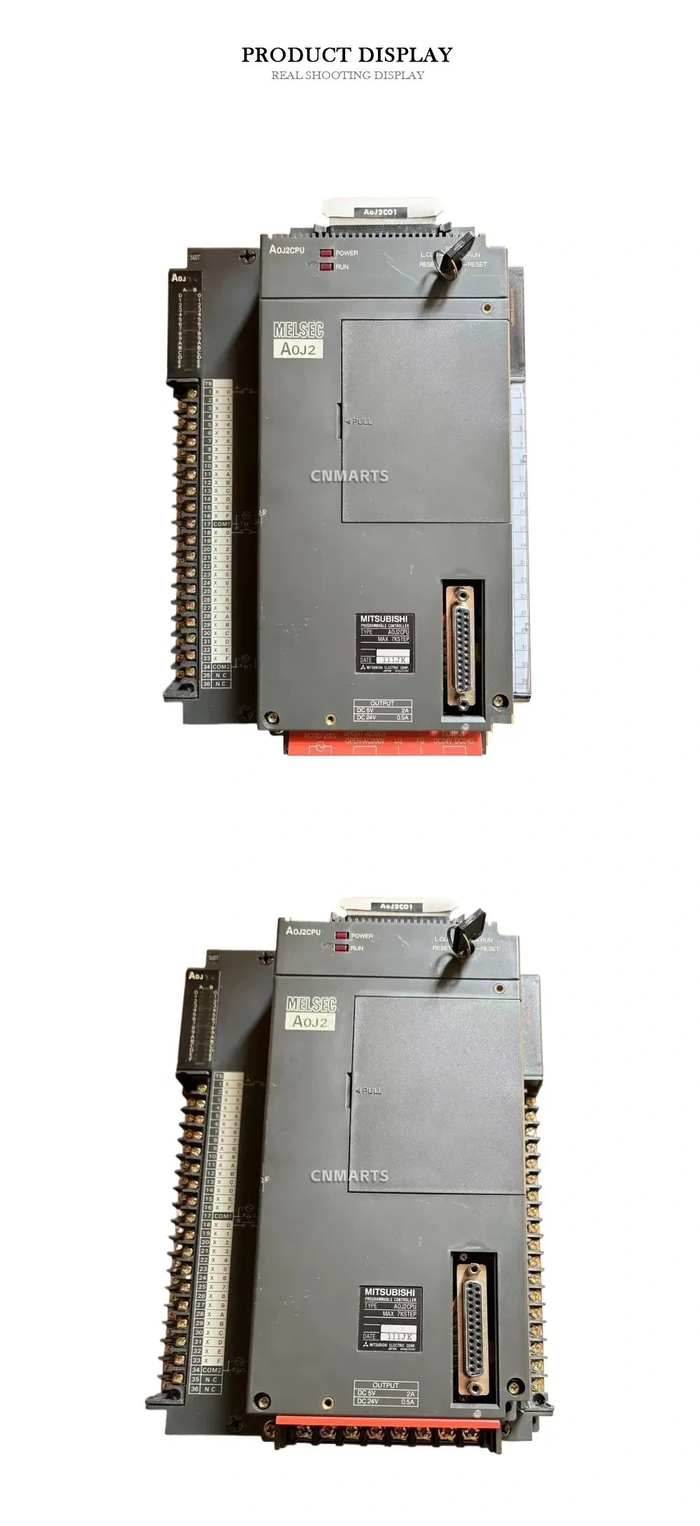Mitsubishi A0J2CPU Programmable Logic Controller (PLC) CPU Module Description