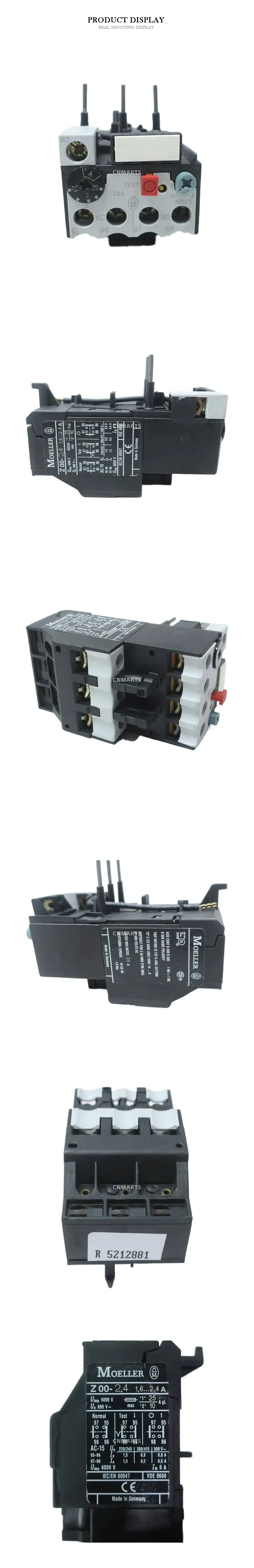 Moeller Z 00-2,4 Thermal Overload Relay Description