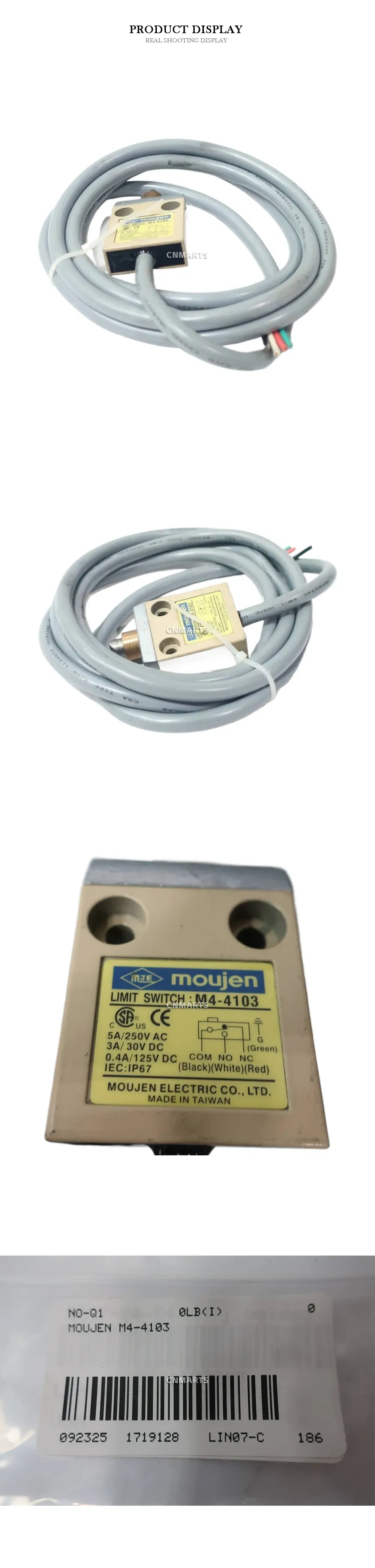 Moujen M4-4103 Limit Switch Description