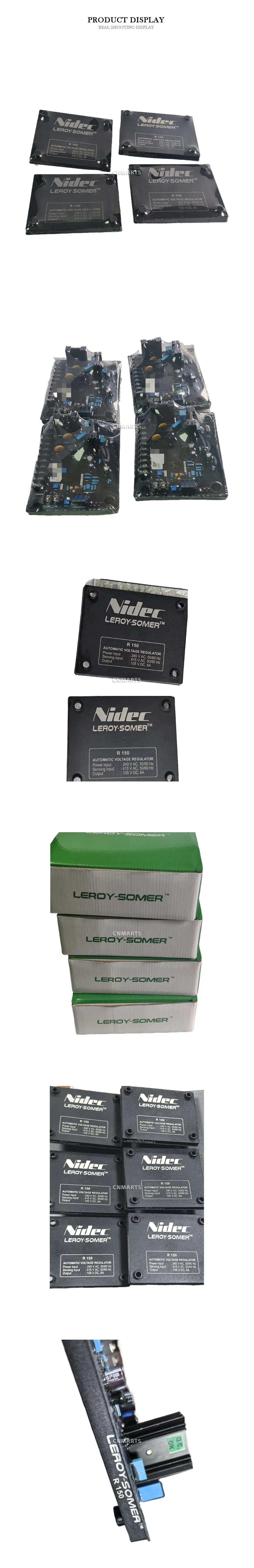 Nidec Leroy-Somer R 150 Automatic Voltage Regulator Description