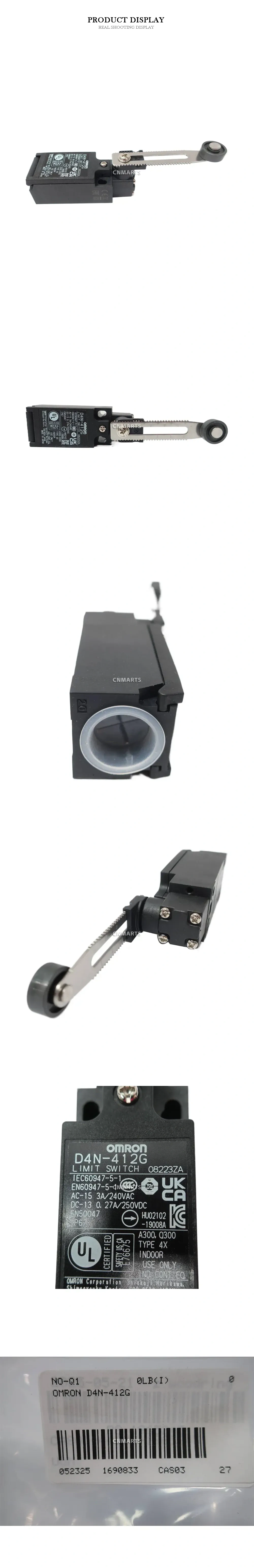 OMRON D4N-412G Limit Switch Description