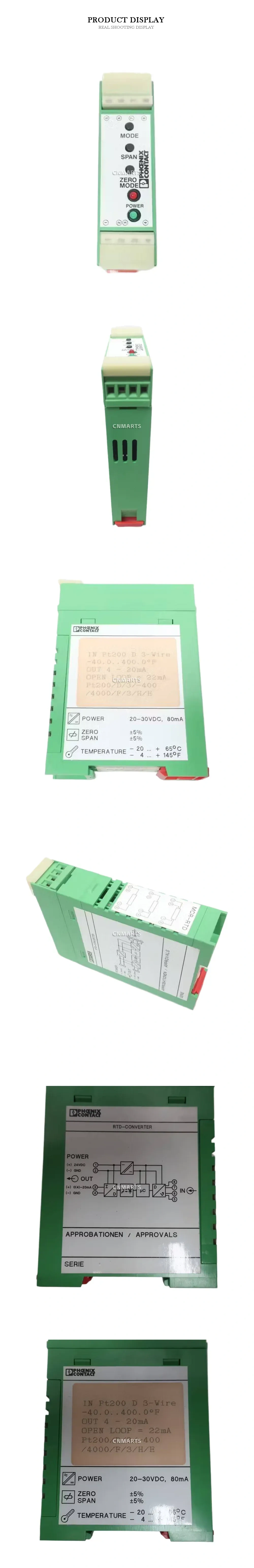 PHOENIX CONTACT MCR-RTD RTD Converter / Temperature Transmitter Description