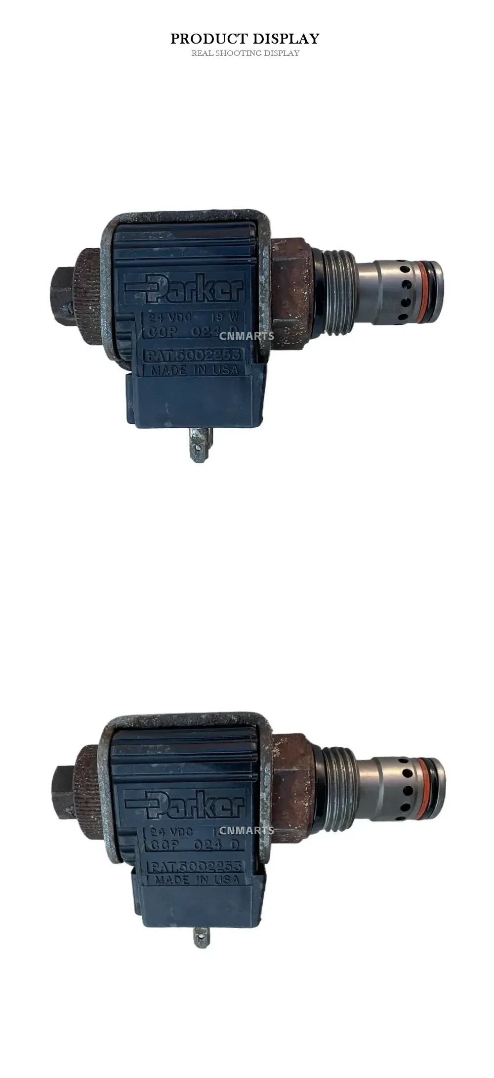 Parker CCP 024 D Hydraulic Solenoid Cartridge Valve Description