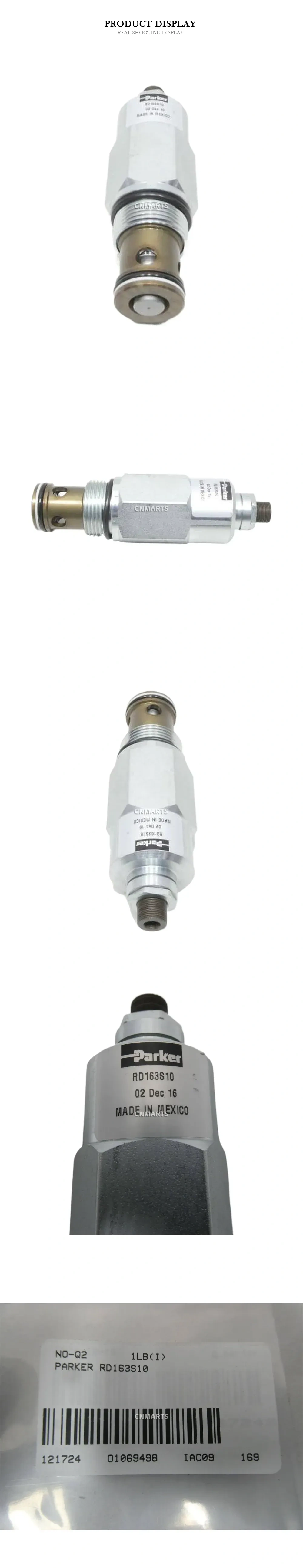 Parker RD163S10 Hydraulic Pressure Reducing Valve Description