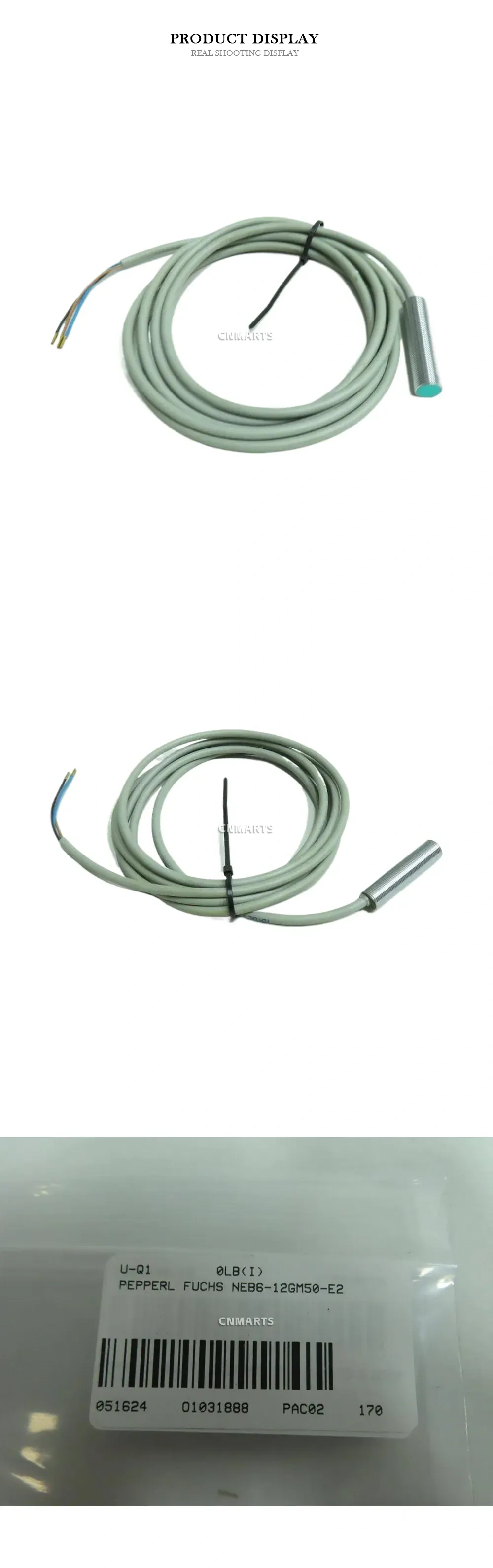 Pepperl+Fuchs NEB6-12GM50-E2 Inductive Proximity Sensor Description