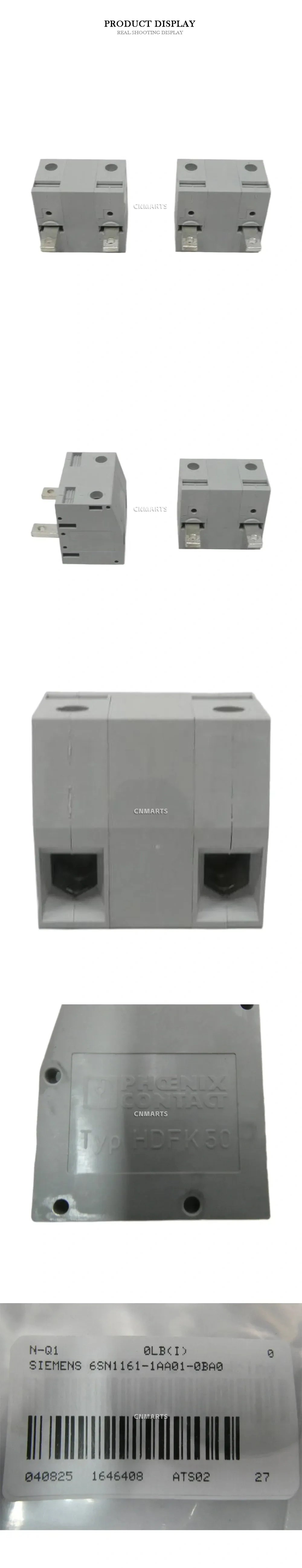 Phoenix Contact HDFK 50 High-current terminal block Description