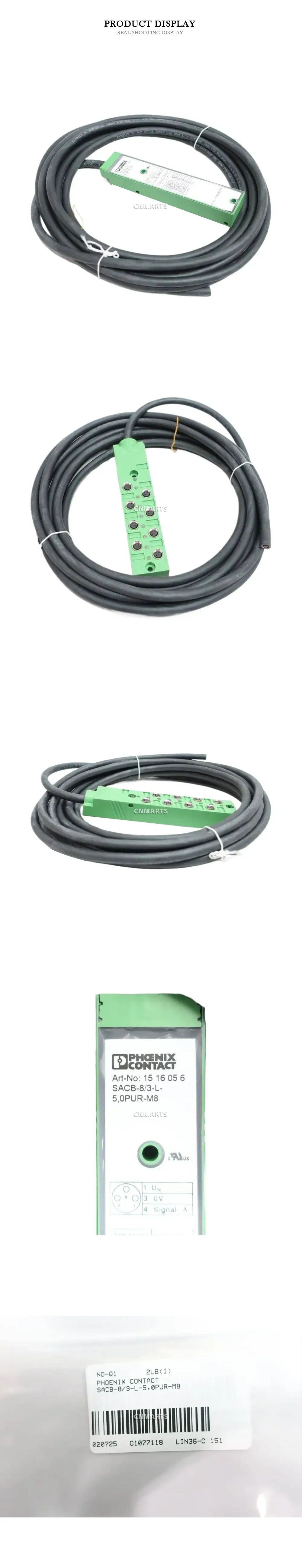 Phoenix Contact SACB-8/3-L-5,0PUR-M8 Sensor/Actuator Box Description