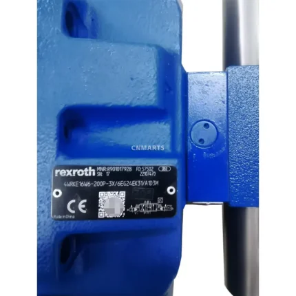 Rexroth 4WRKE16W6-200P-3X/6EG24EK31/A1D3M High Response Directional Control Valve with Electronics