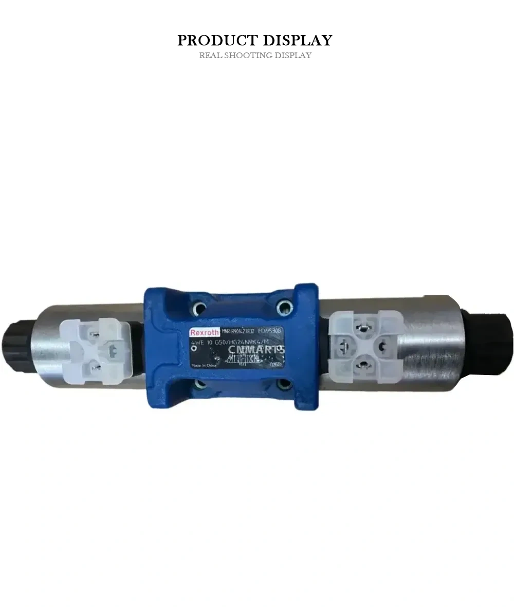 Rexroth R901427832 4WE 10 G50/HG24N9K4/M Hydraulic Solenoid Directional Control Valve Description