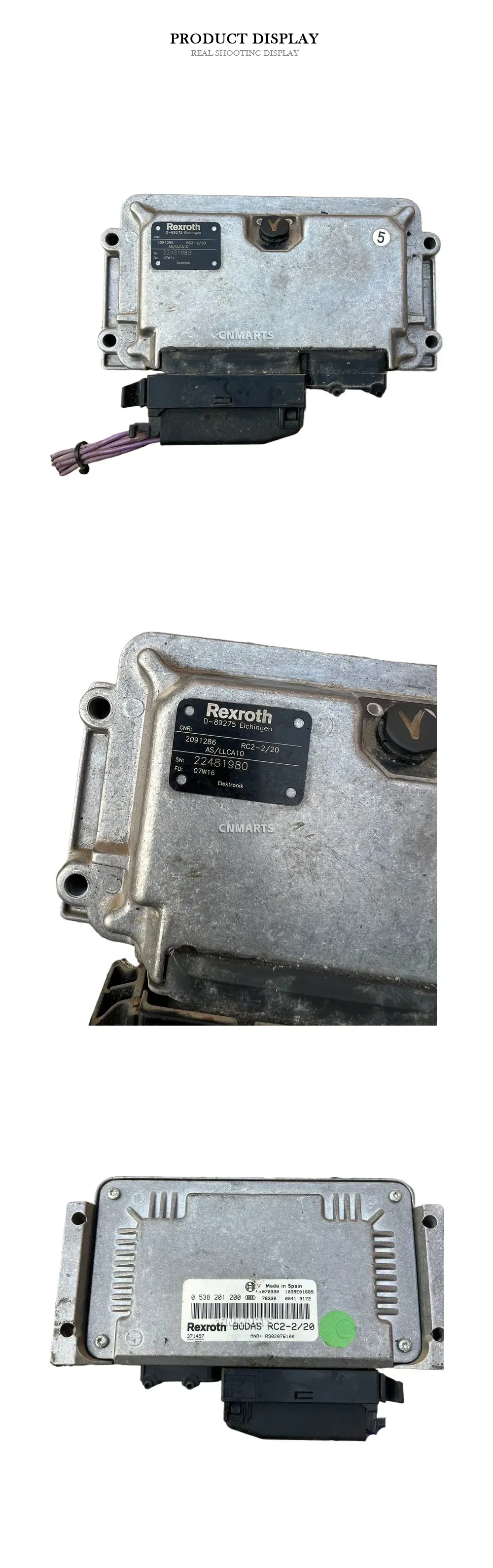 Rexroth RC2-2/20 Electronic Control Unit (ECU) Description