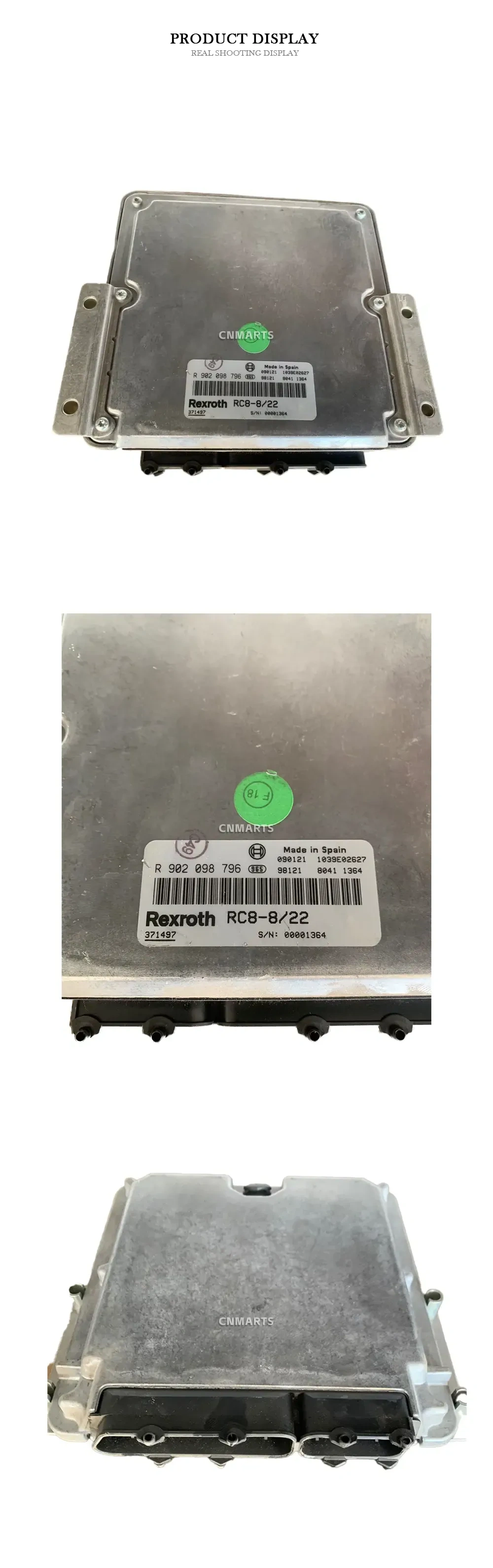 Rexroth RC8-8/22 (R902098796) Electronic Control Unit (ECU) Controller Description