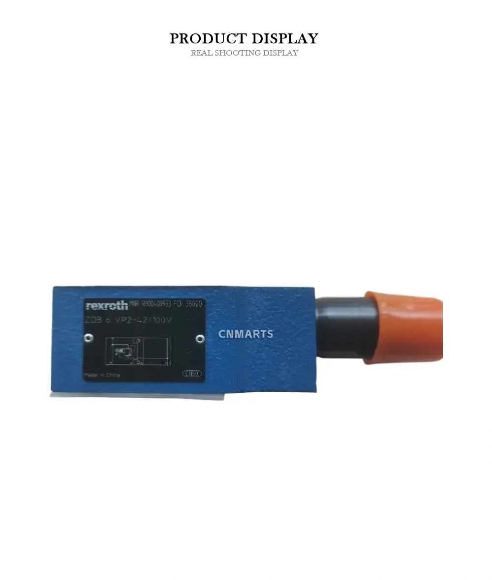 Rexroth ZDB 6 VP2-42/100V Pilot-operated Pressure Relief Valve Description