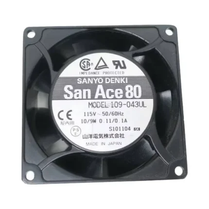 SANYO DENKI 109-043UL AC Axial Cooling Fan