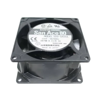 SANYO DENKI 109-043UL AC Axial Cooling Fan