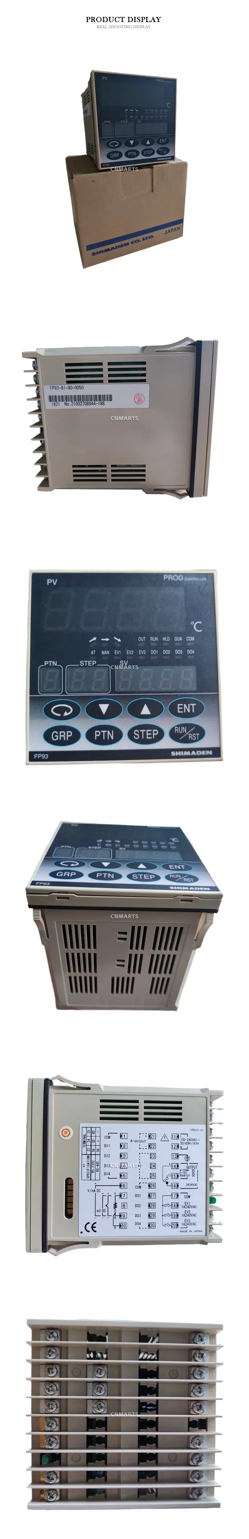 SHIMADEN FP93-8I-90-0050 Program Controller (Temperature Controller) Description