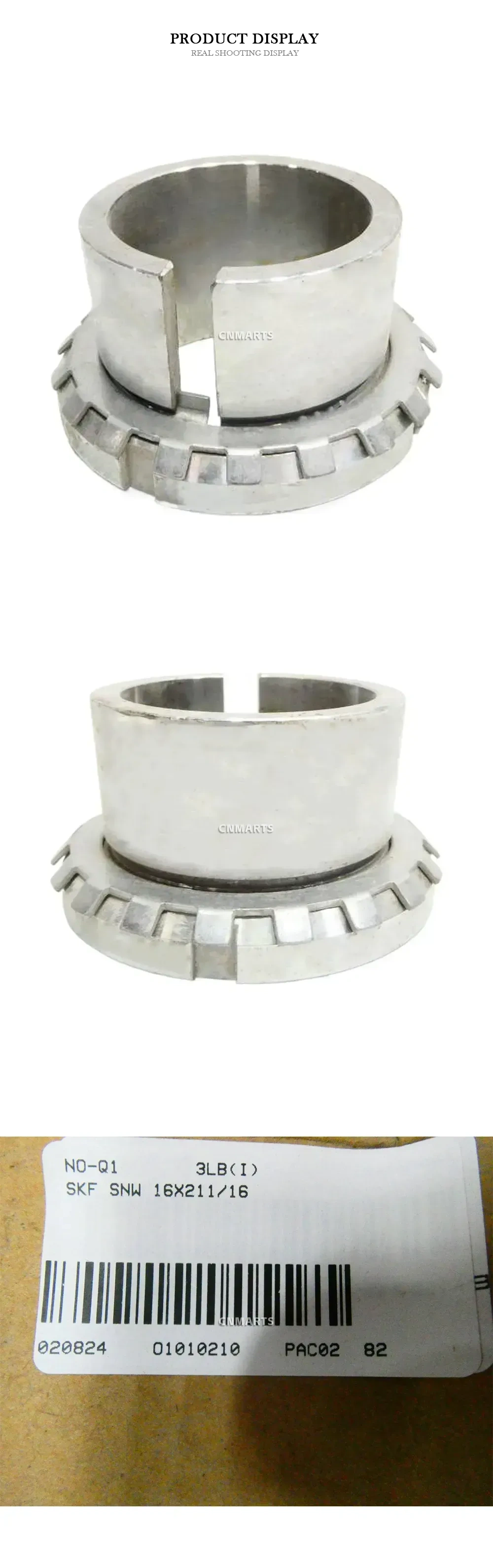 SKF SNW 16 X 2-11/16 Adapter Sleeve with Lock Nut Description