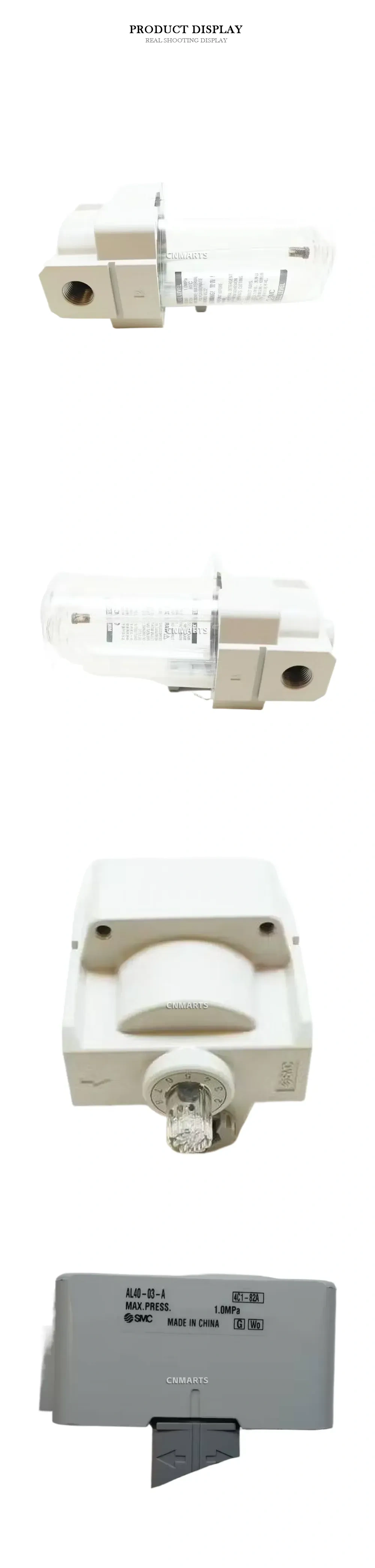 SMC AL40-03-A Pneumatic Lubricator Description