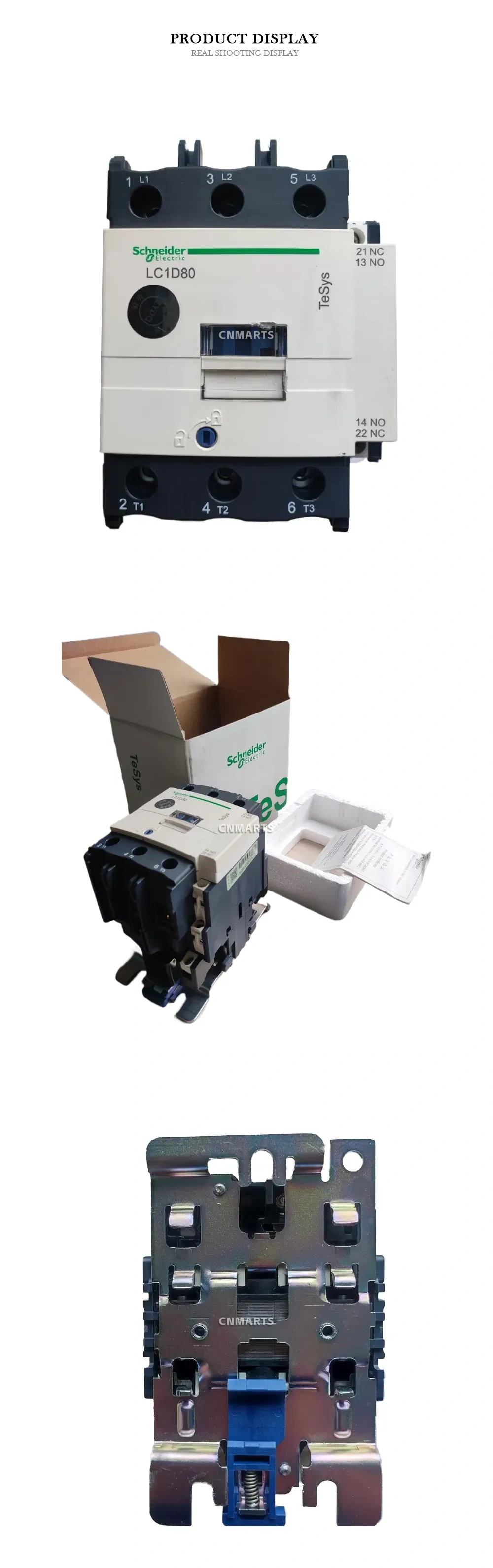 Schneider Electric LC1D80 AC Contactor Description