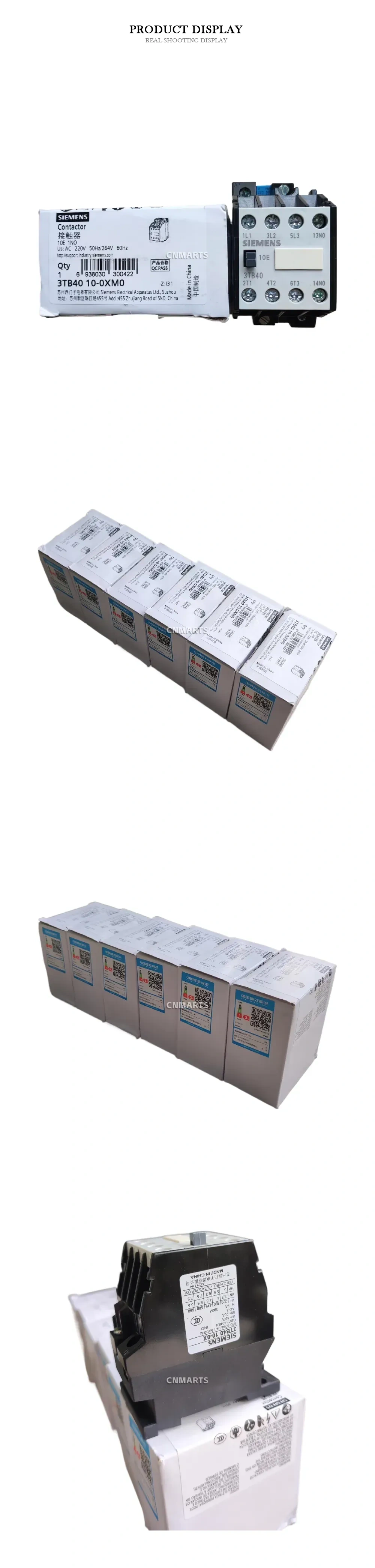 Siemens 3TB40 10-0XM0 AC Contactor Description