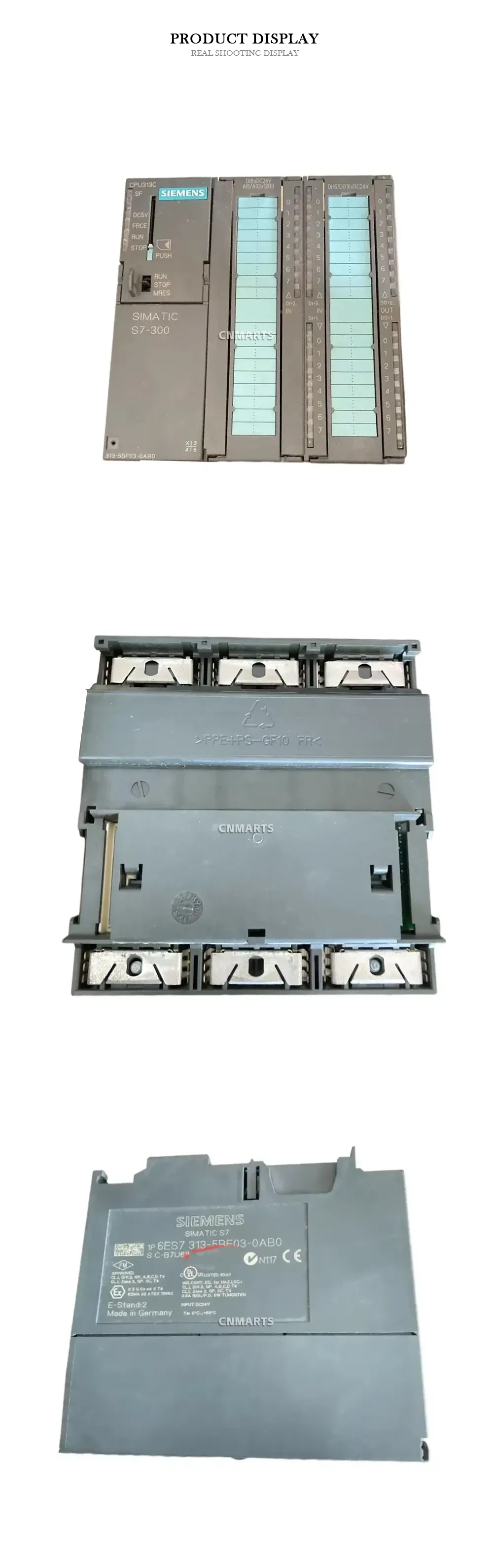 Siemens 6ES7 313-5BF03-0AB0 PLC CPU Module (SIMATIC S7-300 Compact CPU 313C) Description