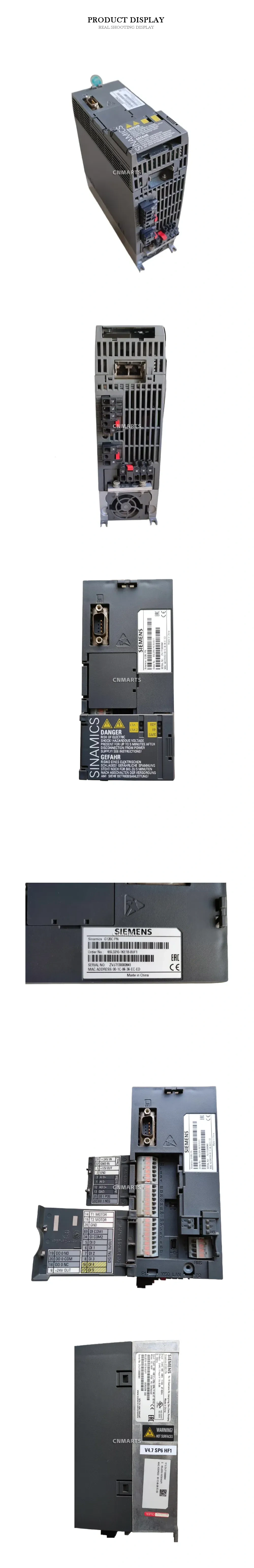Siemens 6SL3210-1KE18-8UF1 (SINAMICS G120C PN) Variable Frequency Drive (AC Inverter) Description