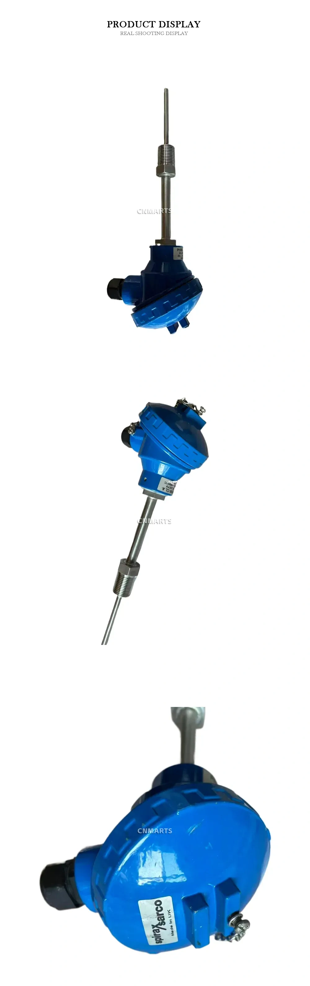 Spirax Sarco EL2270 PT100 RTD Temperature Sensor Description