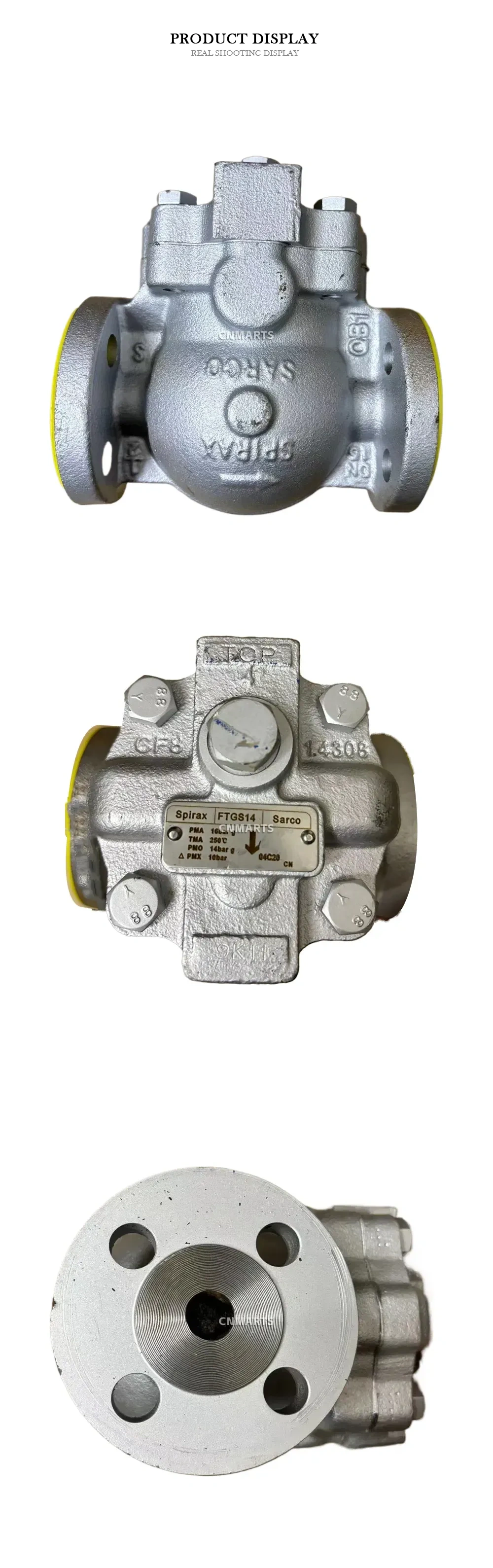 Spirax Sarco FTGS14 Ball Float Steam Trap Description