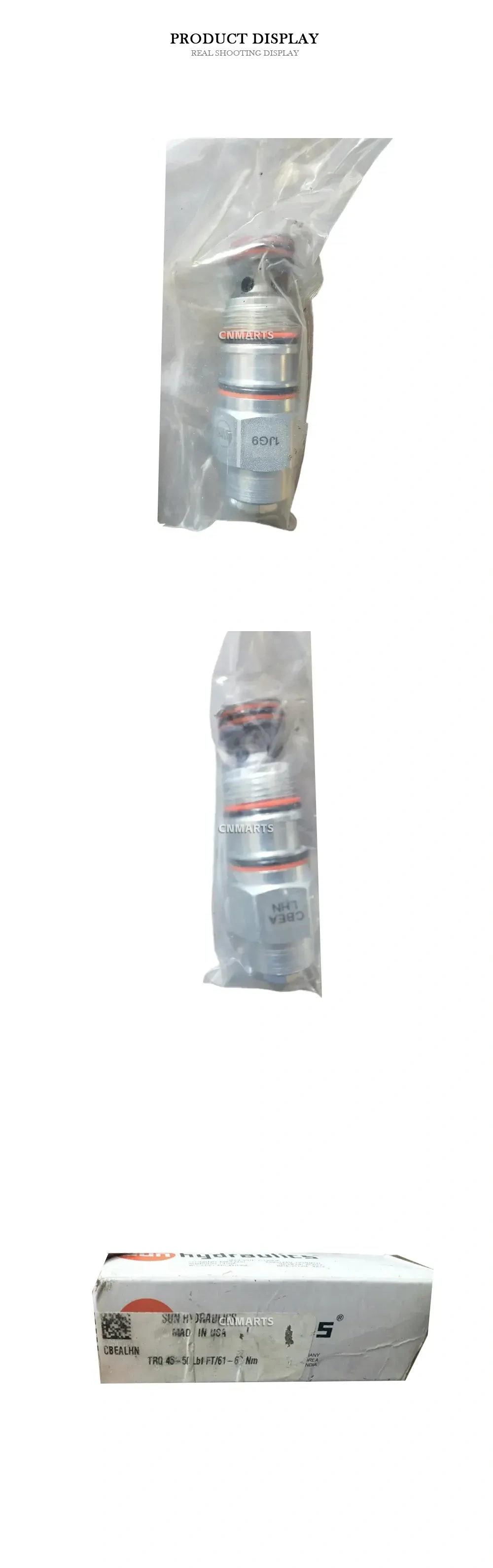 Sun Hydraulics CBEALHN Hydraulic Cartridge Counterbalance Valve Description