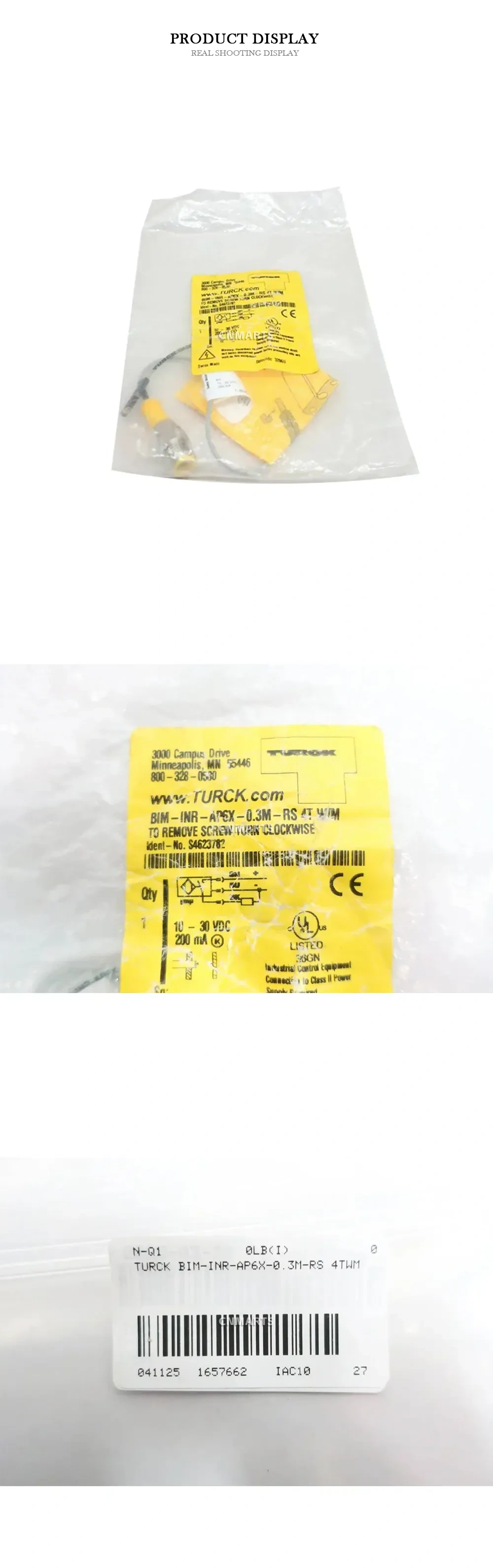 TURCK BIM-INR-AP6X-0.3M-RS 4T WM Magnetic Cylinder Sensor Description