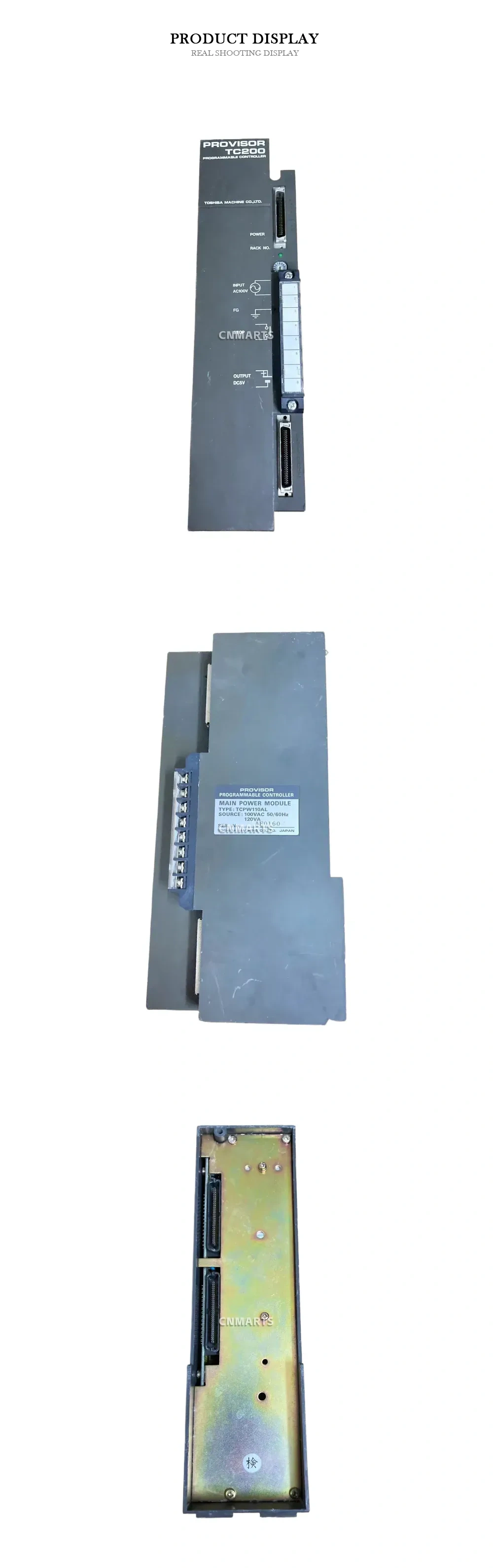 Toshiba Machine TCPW110AL PLC Main Power Module Description