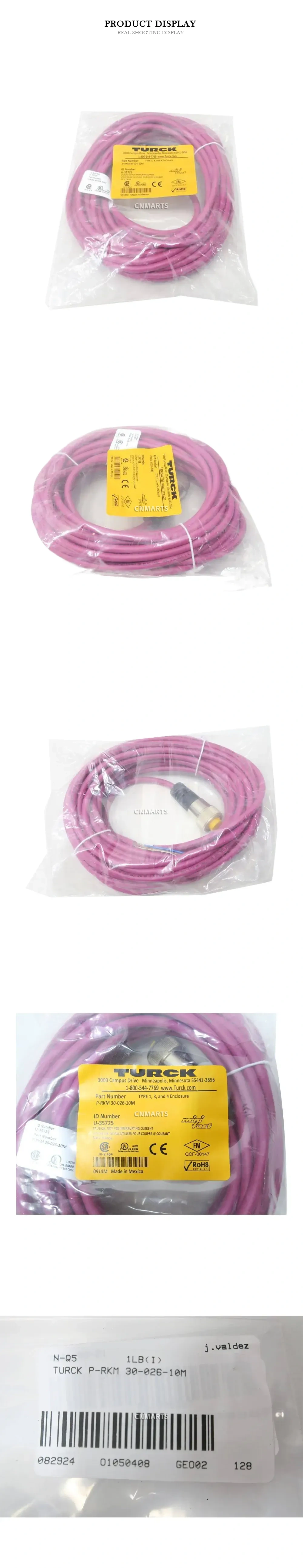 Turck P-RKM 30-026-10M Automation Cable / Cordset Description