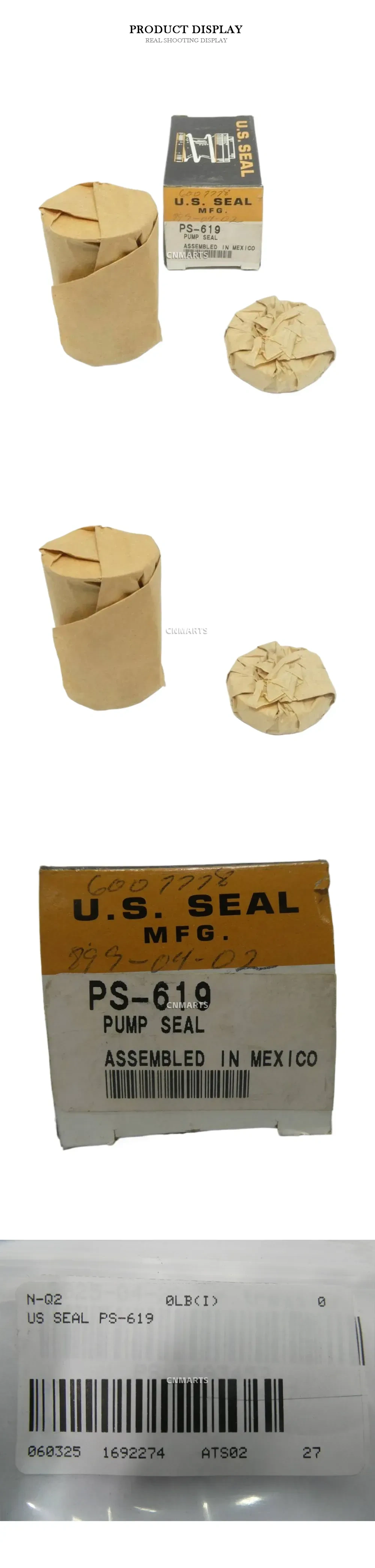 U.S. Seal PS-619 Pump Seal Description