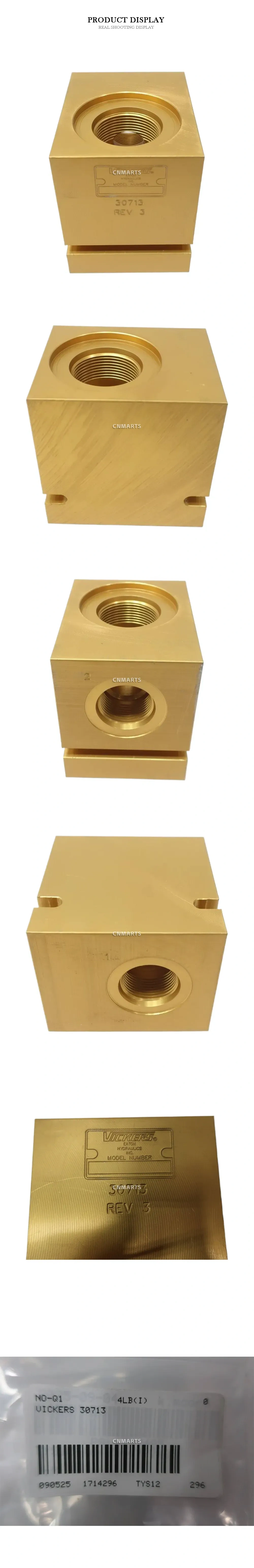 Vickers 30713 Hydraulic Valve Body Description