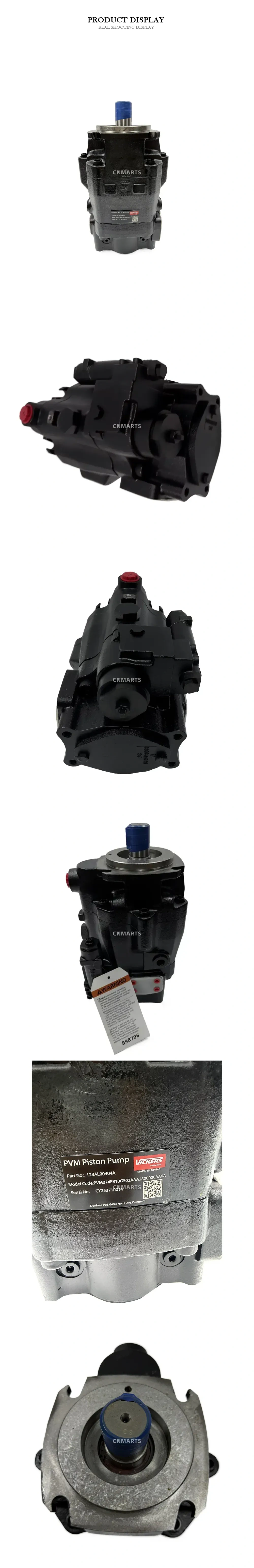 Vickers PVM074ER10GS02AAA2800000AA0A Hydraulic Piston Pump Description