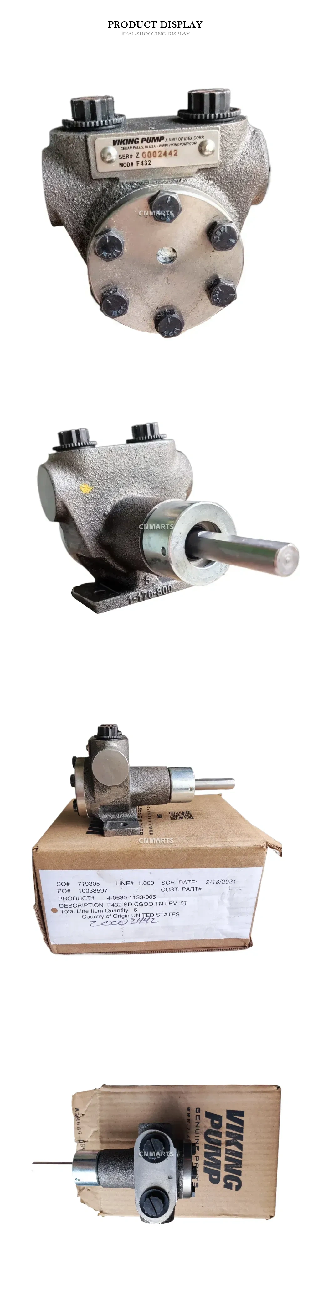 Viking Pump F432 Internal Gear Pump Description