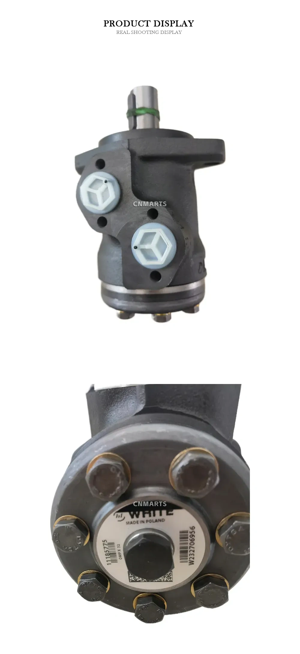 White 11185775 / OMP X 32 Hydraulic Motor Description