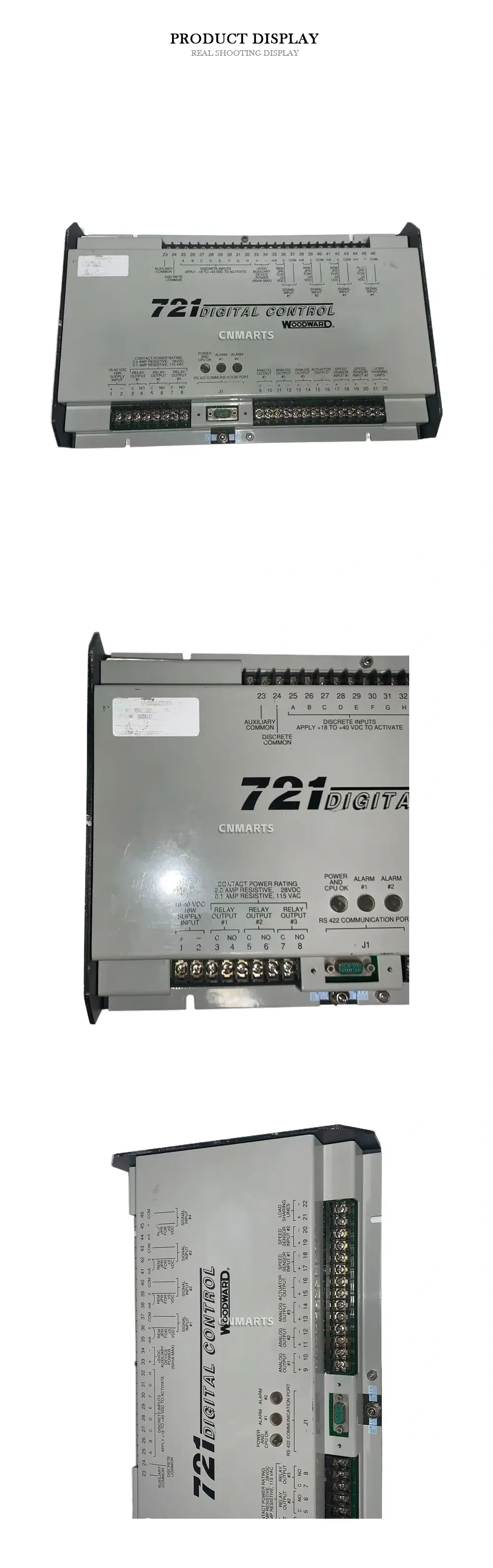Woodward 721 Digital Control Description