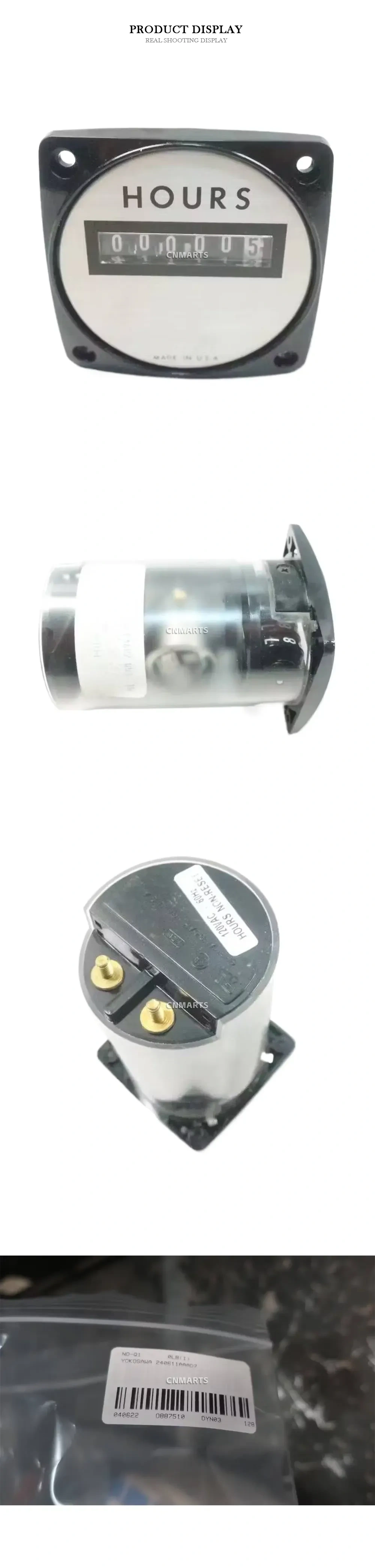 Yokogawa 240611AAAD7 Time Meter / Hour Meter Description
