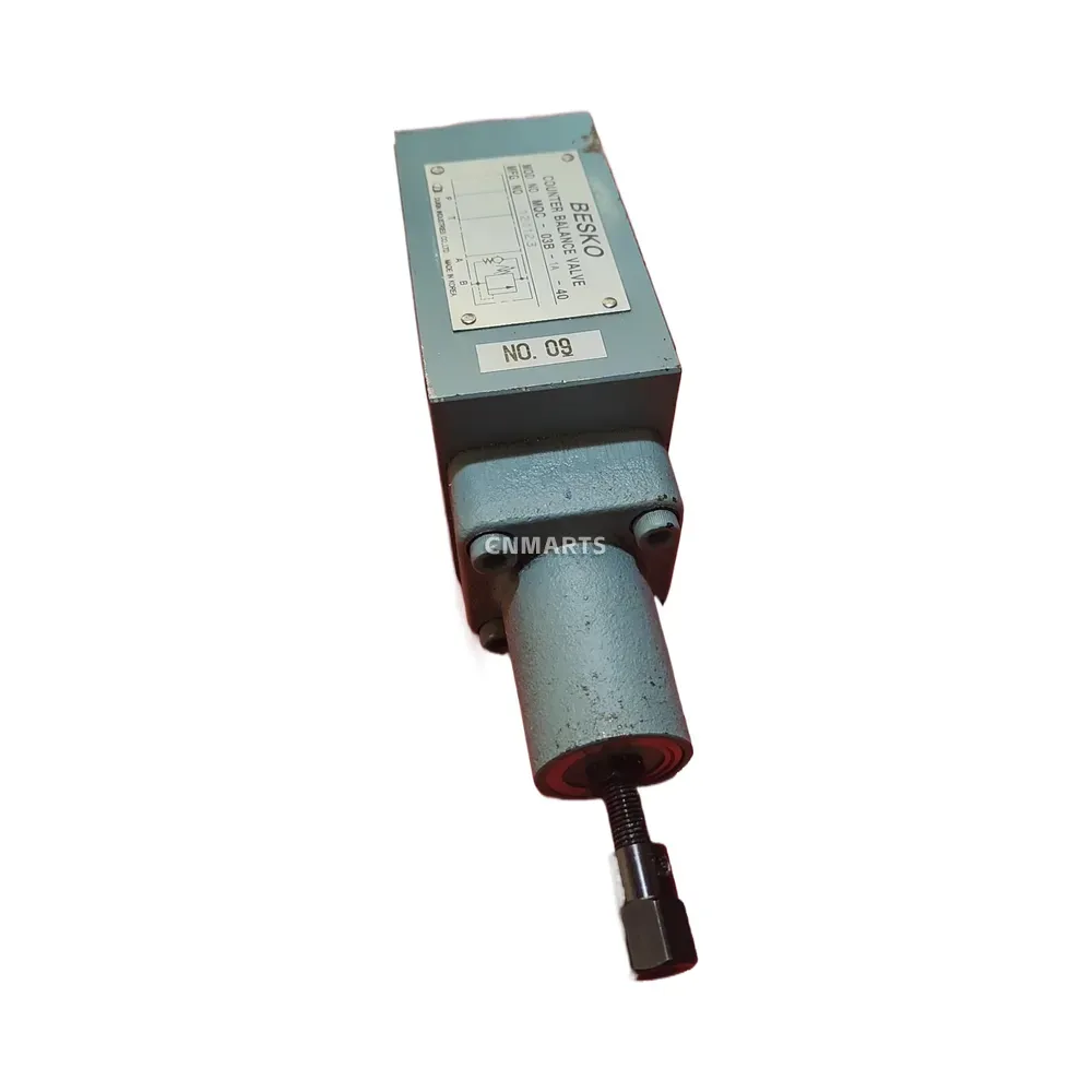 BESKO - DAIKIN MQC-03B-1A-40 - MQC-03B-1C-40 Modular Counter Balance Valve (Counter Balance & Check Valve)-img1 BESKO / DAIKIN MQC-03B-1A-40 / MQC-03B-1C-40 Modular Counter Balance Valve (Counter Balance & Check Valve)