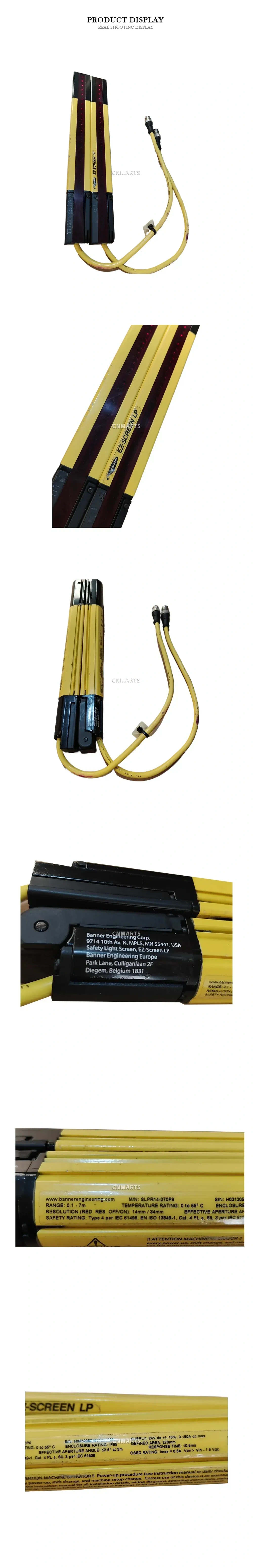 Banner Engineering SLPR14-270P8 Safety Light Screen (Safety Light Curtain) Description