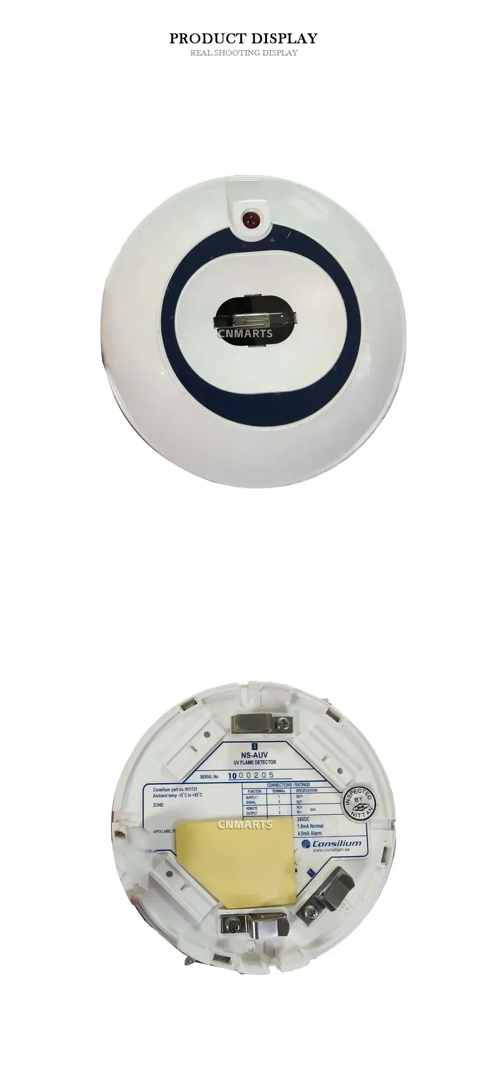 Consilium NS-AUV UV Flame Detector Description