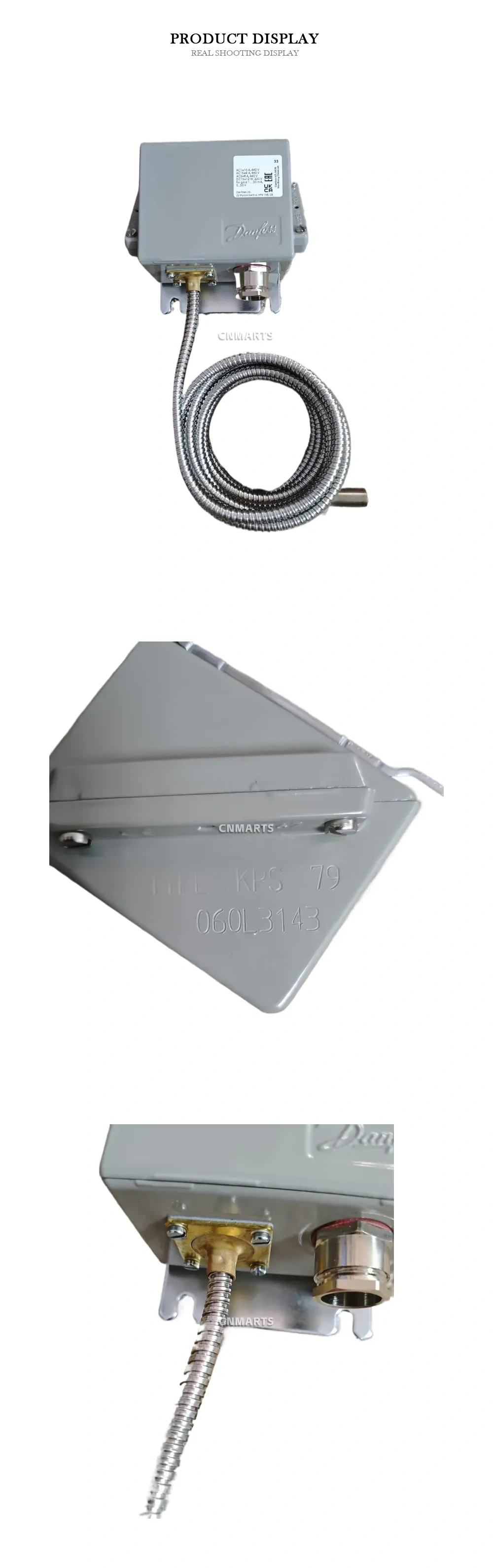 Danfoss KPS 79 (060L3143) Thermostat / Temperature Switch Description