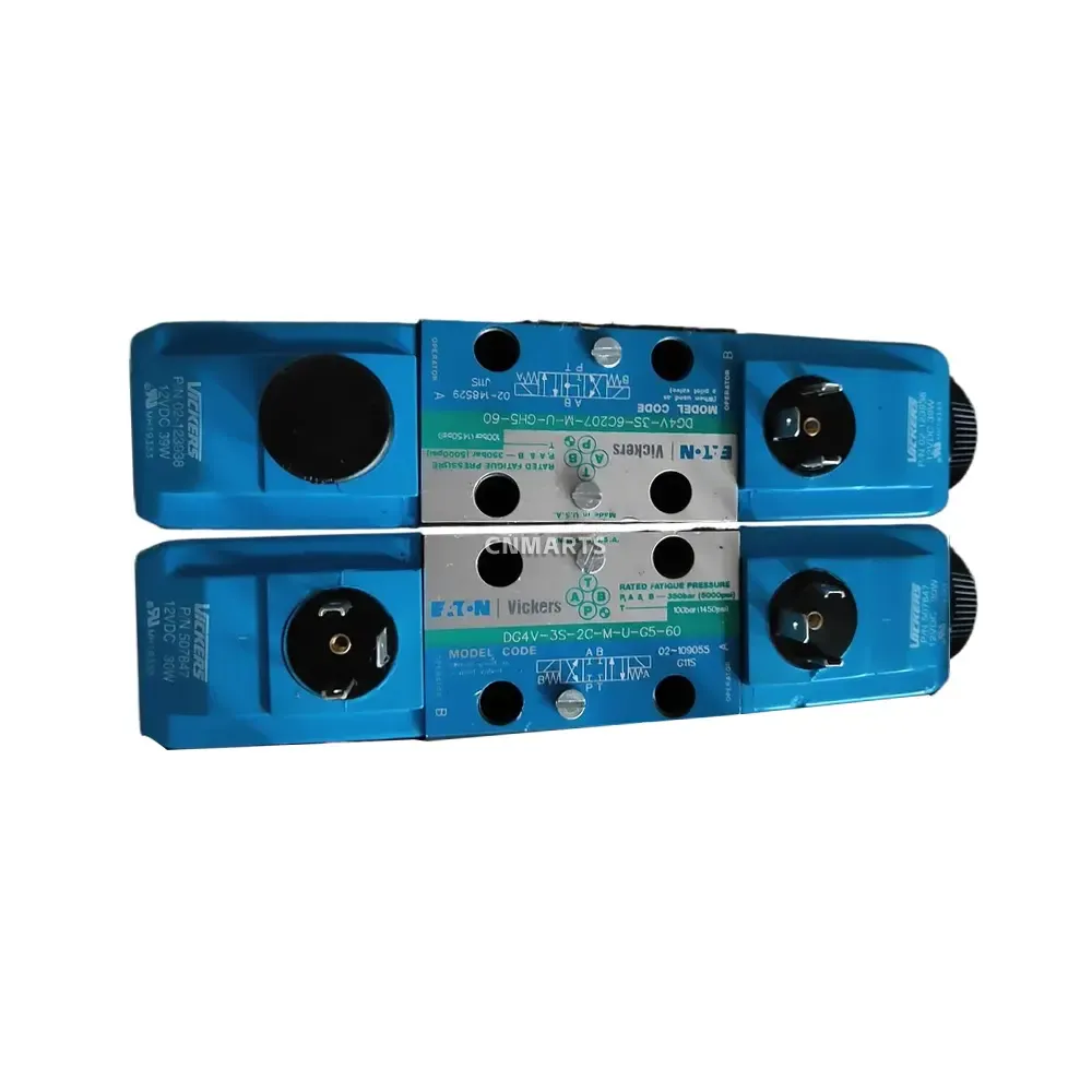 Eaton Vickers DG4V-3S-6C207-M-U-GH5-60 - DG4V-3S-2C-M-U-G5-60 - DGMPC-3-ABK-BAK-41 Hydraulic Solenoid Directional Control Valve-img1 Eaton Vickers DG4V-3S-6C207-M-U-GH5-60 / DG4V-3S-2C-M-U-G5-60 / DGMPC-3-ABK-BAK-41 Hydraulic Solenoid Directional Control Valve