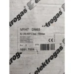 Elektrogas VFH7 DN65 Wafer Type High Temperature Butterfly Valve