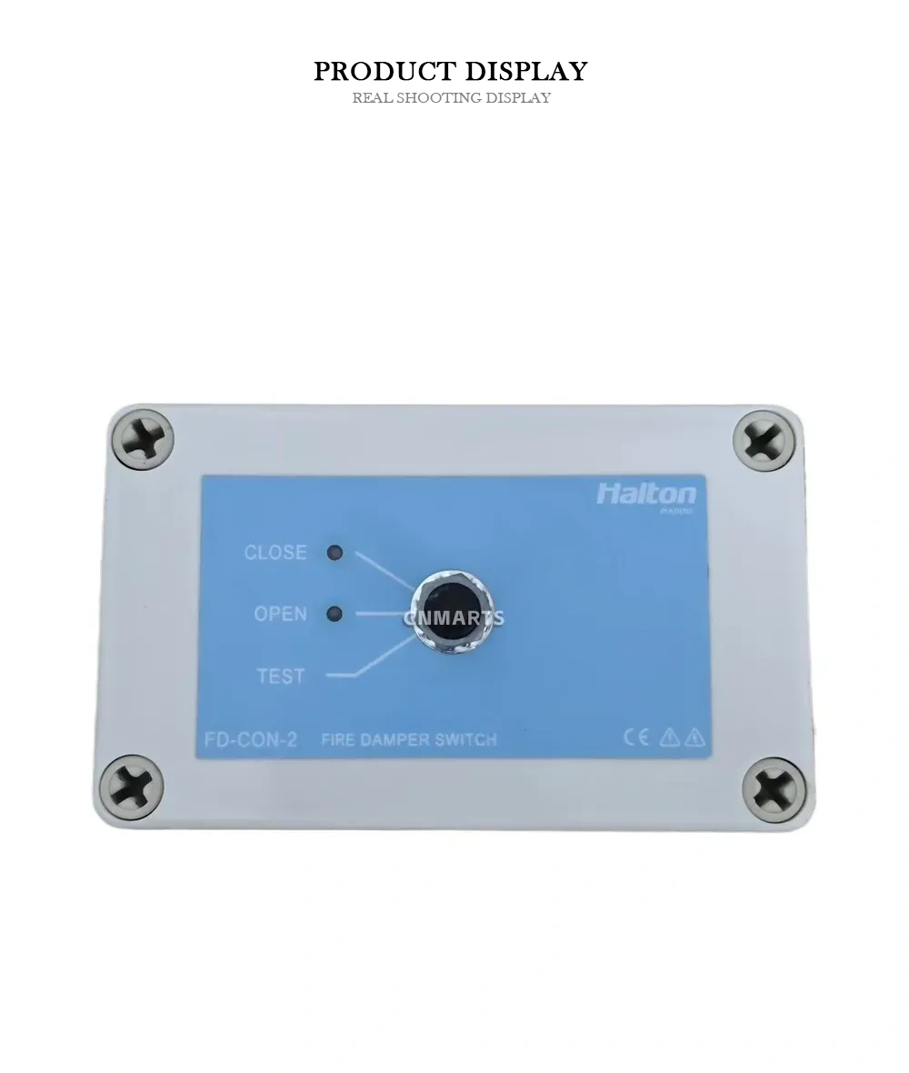 Halton FD-CON-2 Fire Damper Switch Description