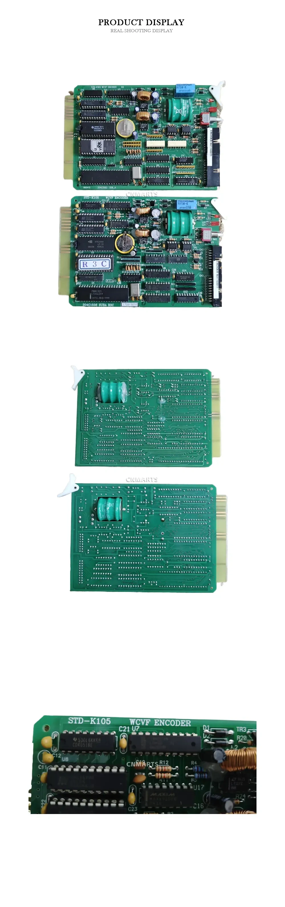 Hyundai STD-K105 Elevator Encoder Circuit Board Description