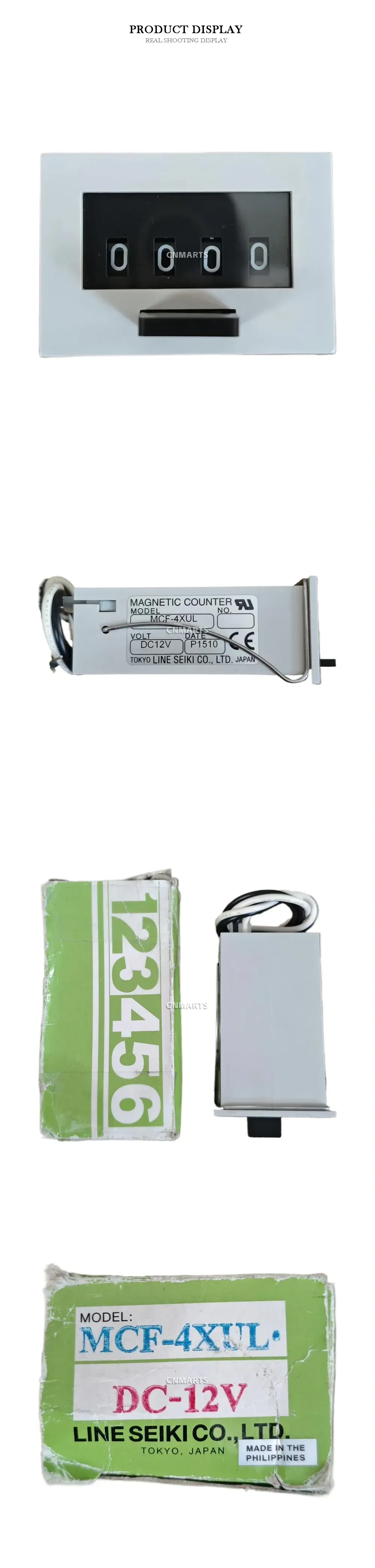 LINE SEIKI MCF-4XUL Magnetic Counter Description