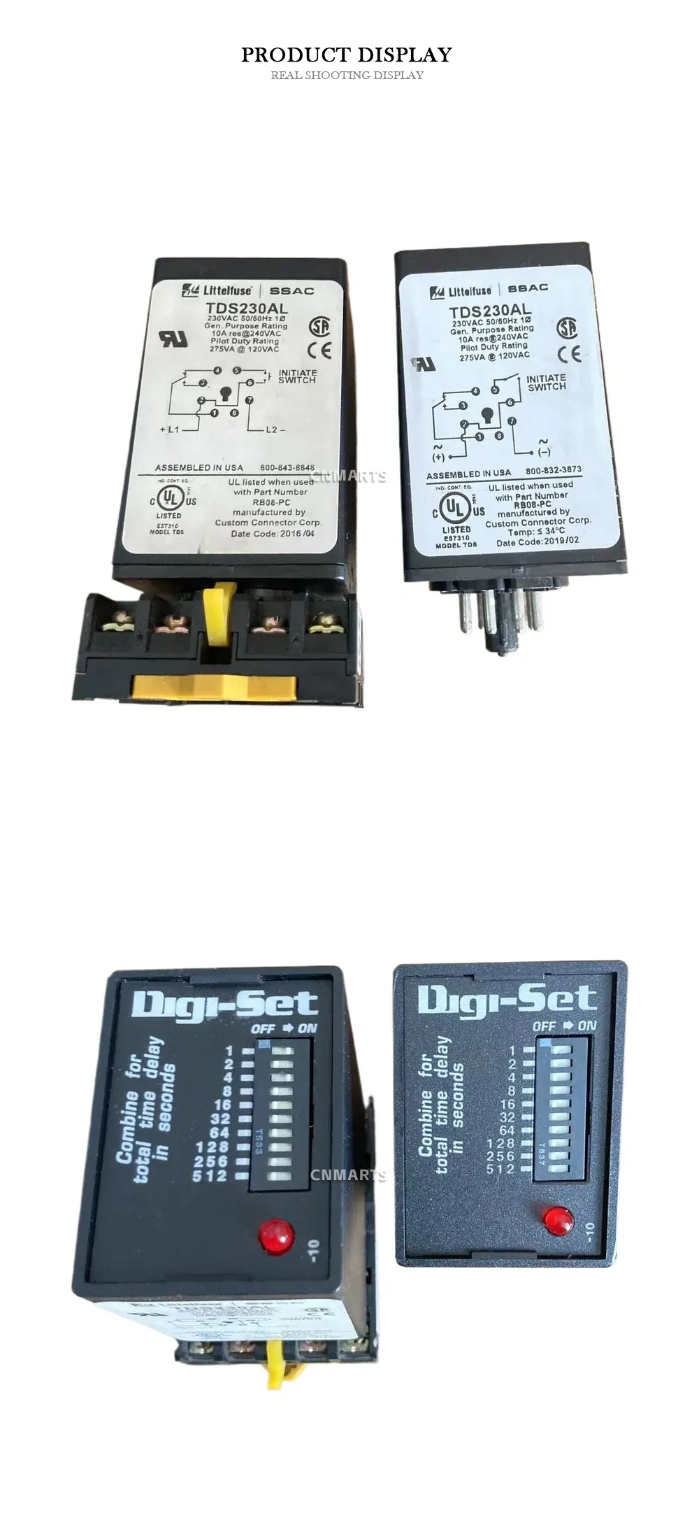 Littelfuse TDS230AL Time Delay Relay Description